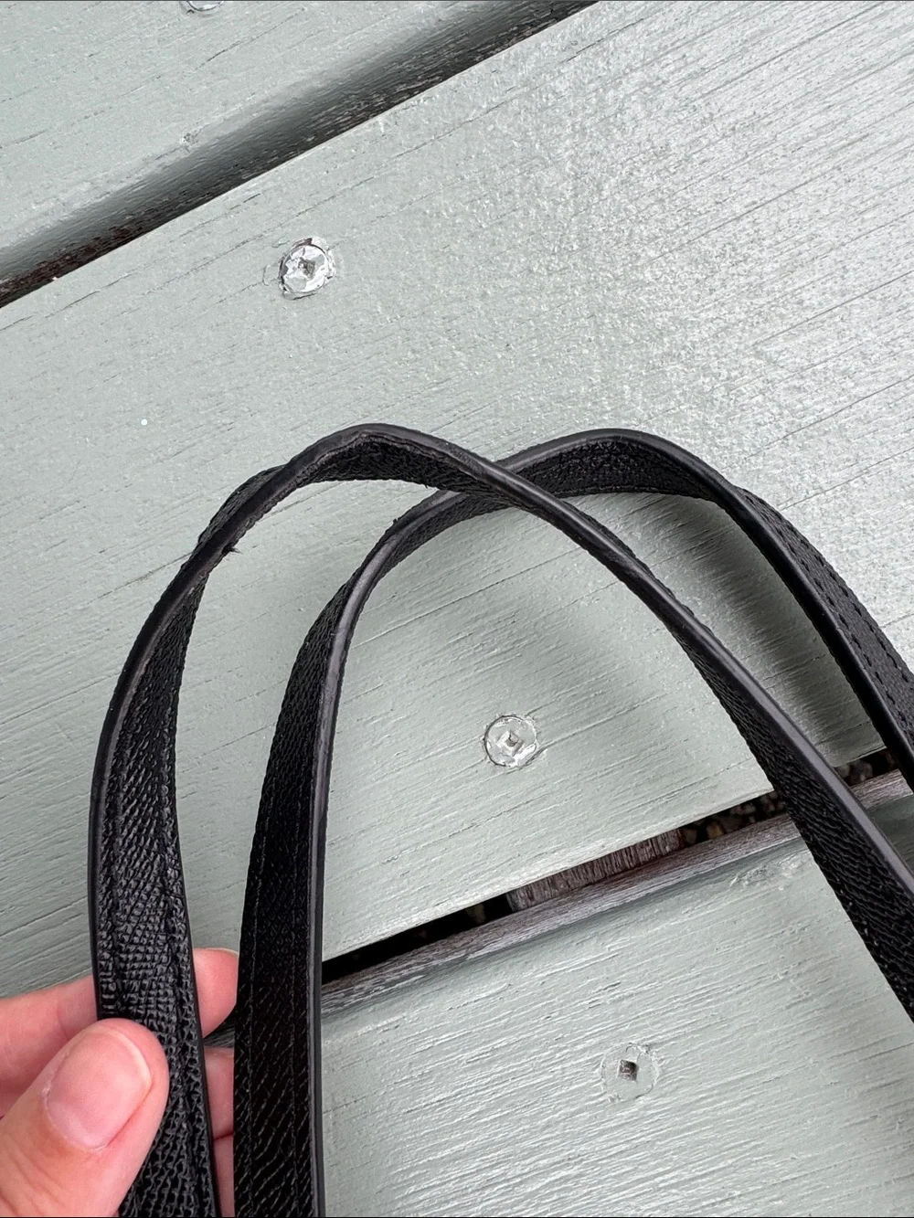 Coach Black Crossgrain Leather City Zip Tote